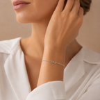 Bracciale "Legami" con Nome Argento