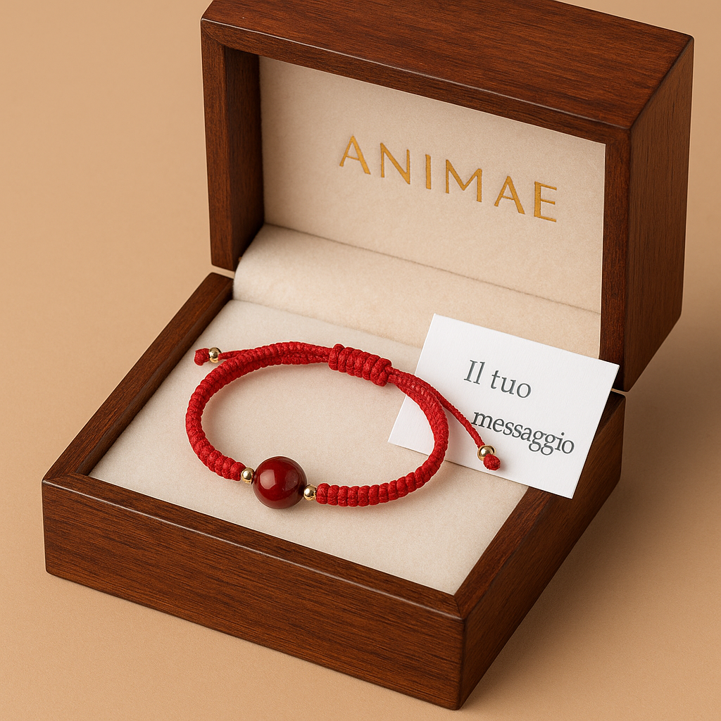 Braccialetto del Destino Tibetano – Il Filo Rosso che Unisce le Anime (1+1 OMAGGIO)