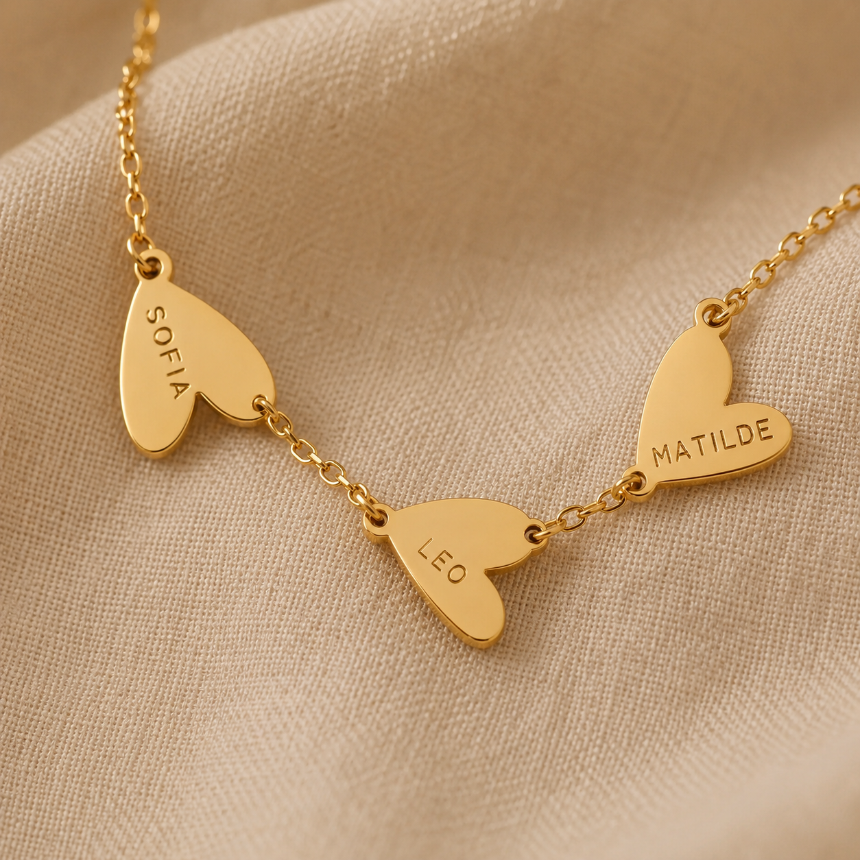 Collana "Legami" con Cuore inciso