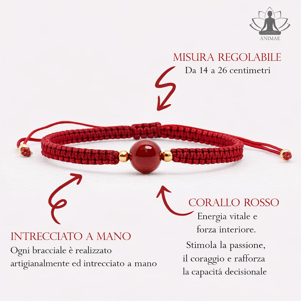 Braccialetto del Destino Animae – Il Filo Rosso che Unisce le Anime (1+1 OMAGGIO)